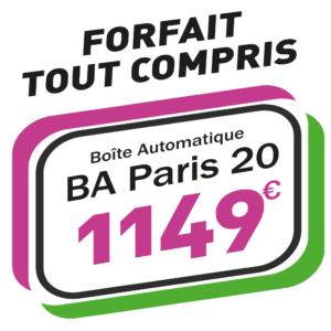 Formation permis Boite automatique Paris 20